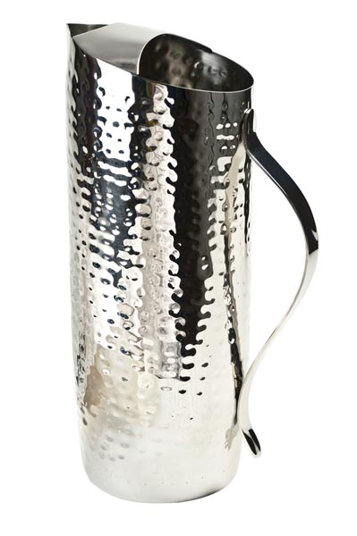 Hammered Moderne Pitcher Ss 68 Oz