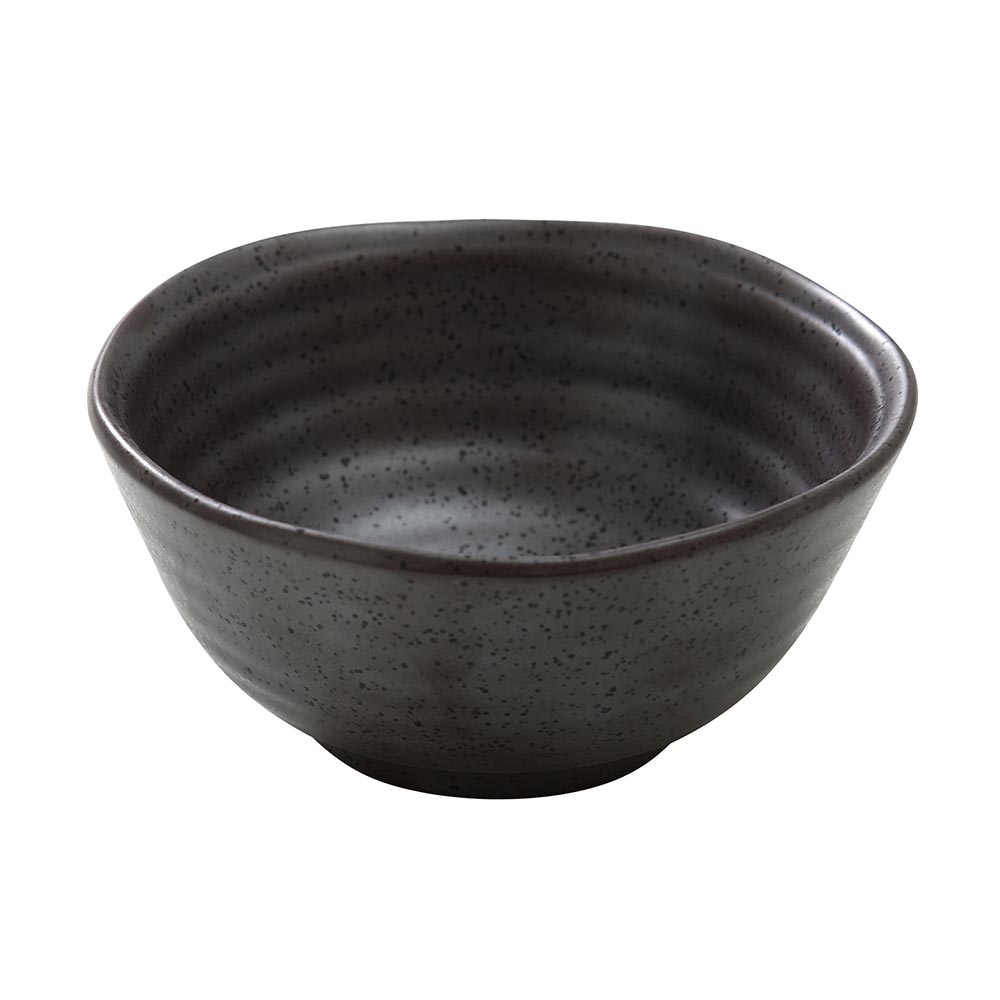 Diamond Black Miso Soup Bowl, 8 Oz. (36/Cs)