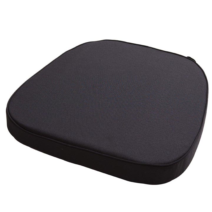 Chiavari Chair Cushion, Black