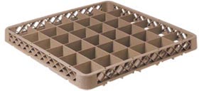 Glass Rack, 36 Compartment, Base Only Glass Rack, 36 Compartment, Base Only