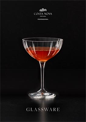 Costa Nova Glassware Catalog Cover